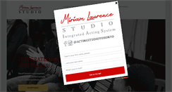 Desktop Screenshot of miriamlaurence.com